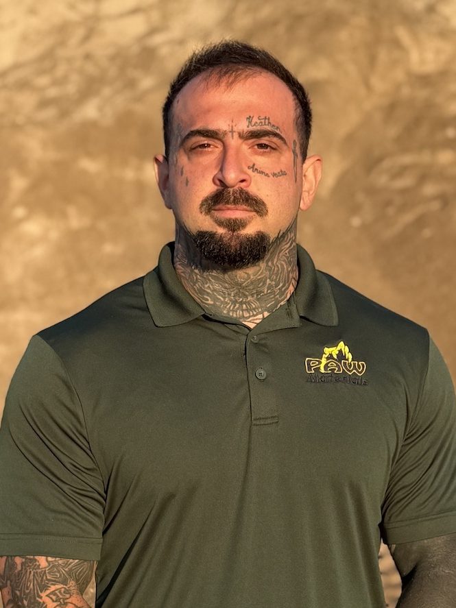 John Arcarola, PAW Materials team member